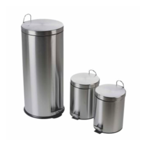 BASURERO 20lts - 30lts PAPELERO ACERO INOX