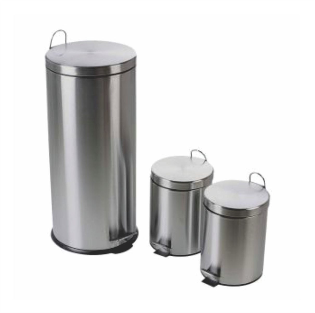 BASURERO 20lts - 30lts PAPELERO ACERO INOX