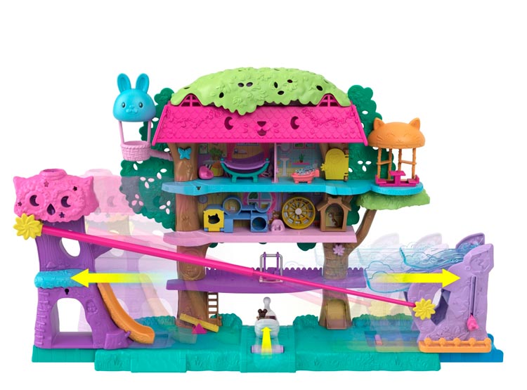 POLLY POCKET CASA DEL ARBOL - Imagen 2