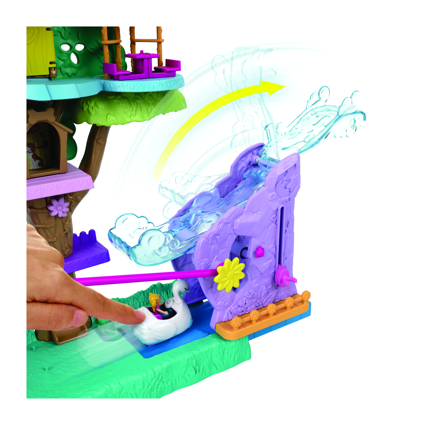 POLLY POCKET CASA DEL ARBOL - Imagen 5