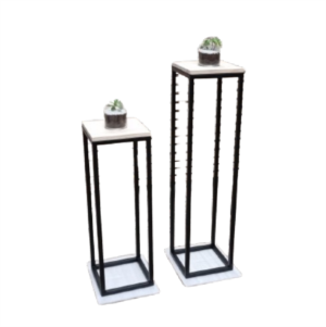 PORTAMACETERO METALICO RECTANGULAR MINIMALISTA