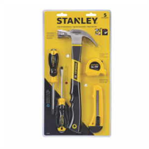 SET DE HERRAMIENTAS 5 PIEZAS STANLEY