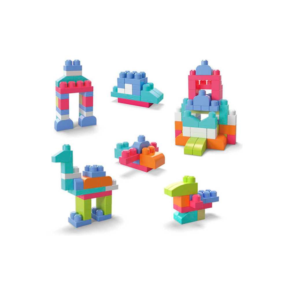 LEGO MEGA BLOCKS FISHER PRICE 60 PIEZAS - Imagen 3