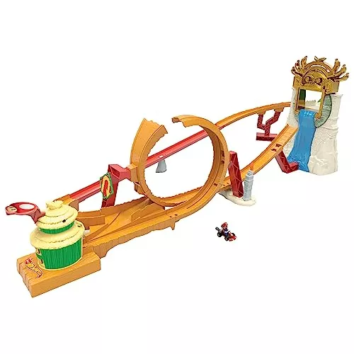 PISTA HOT WHEELS MARIO KART CARRERA EN LA SELVA - Imagen 3