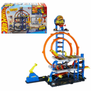 HOT WHEELS CITY PISTA DE JUGUETE MEGA GARAGE