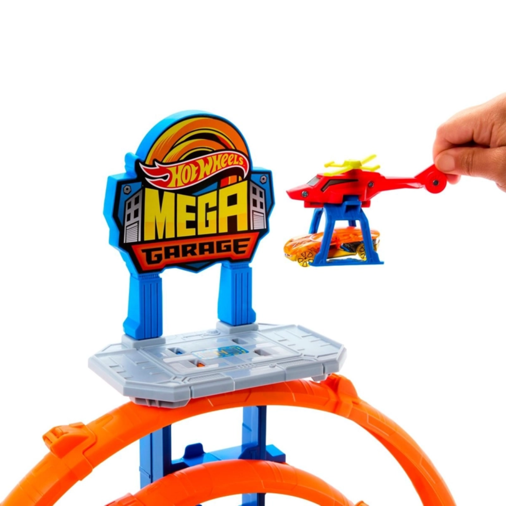 HOT WHEELS CITY PISTA DE JUGUETE MEGA GARAGE - Imagen 4